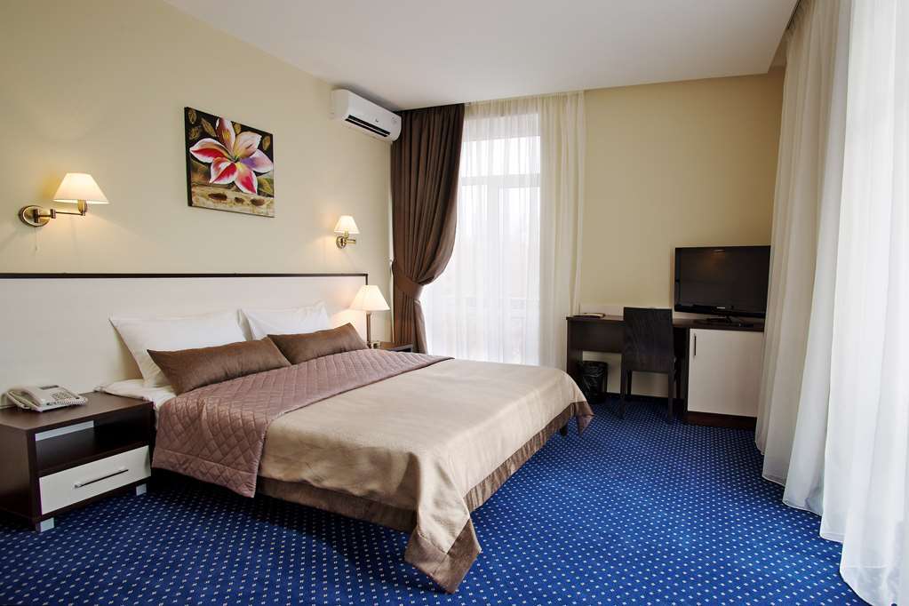 Teatralny Hotel Zaporizhia Rom bilde